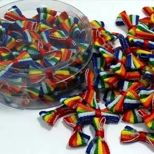 뚝딱 무지개 장식리본 25mm 만들기 교구 재료