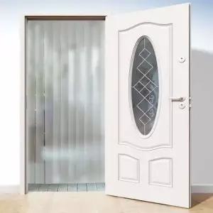 인테리어파리문발 반투명문발 식당 인테리어 효과 문발커튼 반투명