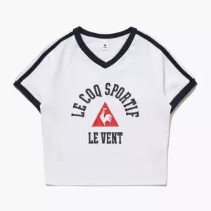 [롯데백화점]르꼬끄 여성 선데이 크롭 반팔티 QQ122LRS35_OWT