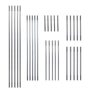 RC 모델 비행기 헬리콥터 보트 카 DIY 부품을 위한 AONTOKY 30Pcs M3 푸시로드 커넥터 304 스테인리스