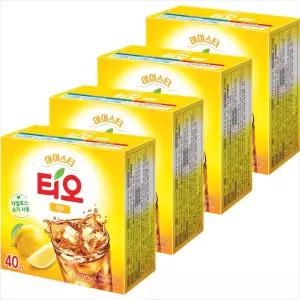 티오 아이스티 레몬 40Tx4개/2세트구매시 1000원DCX넉넉한 유통기한