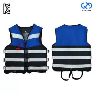 국산 KC인증 구명조끼 특대형 150kg이하 스포츠용구명복A형