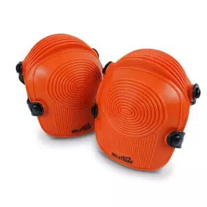 남성용 멜로터프 작업용 무릎 패드 여성용 건설 바닥재 지붕 - 편안하고 미끄럼 방지(오렌지)