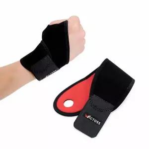 선수용손바닥보호대 배드민턴 손목아대 손목밴드 테니스밴드 압박밴드 1p