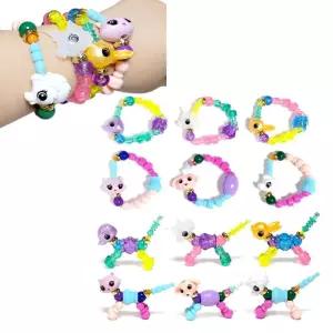 12개 목걸이만들기 선물 동물변신 변신팔찌 만들기 단체선물