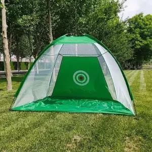 보관편한골프네트 변형적은 스윙연습텐트 케이지 실내골프장 연습용 마당