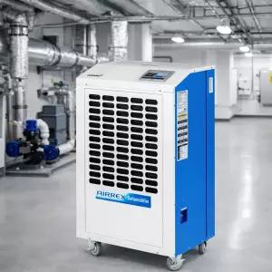 에어렉스 대용량 산업용 제습기 일제습 180L 업소용 제습기 이동식 배수펌프 내장형 ADH-1800