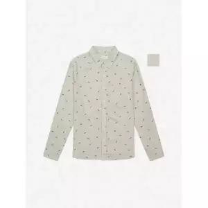 [뱅뱅] 공용 글라스 파이프 프린트 셔츠 (NSI617)