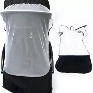 유모차 모기장 프리사이즈/햇빛/가리개/유아용/애기/덮개/간절기/개모차/일체형/통풍/망사/카바/야외/모기