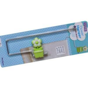 [2개구성] 우일 플라워 행주 수건 용품 악세사리 흡착식 키친타올 화장실 휴지 욕실 선반 걸이 EW525B49