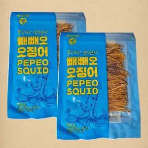노브랜드 빼빼오 오징어 100g x 2개 / 맥주안주 건어물 간식