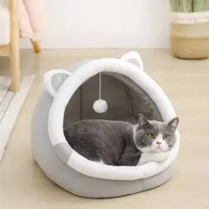 [반려] 포근한 쿠션 방석 강아지 고양이 숨숨집 하우스 침대