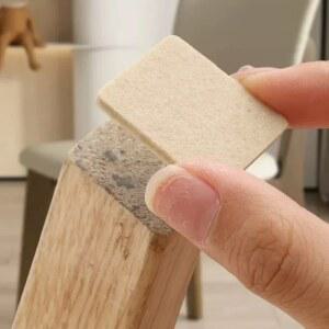 셀프 접착 펠트 의자 미끄럼 원목 다리 스크래치 커버 패드 보호 바닥 방지 테이블 가구 매트