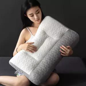 목배게 메모리폼 라텍스 경추베개 입체설계 수면 베개 낮은