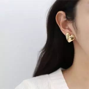 [다잇템]여자 큰사이즈 볼이어링 하트 애나멜 이어링_P331194490