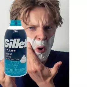 질레트 포오미 센스티브 센시블 쉐이빙폼 311g