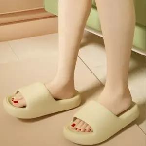 무소음 거실화 실내화 사무실화 쿠션 슬리퍼