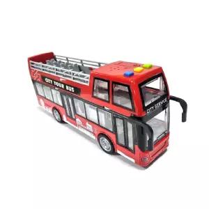 2층오픈 투어버스(916A)-레드 2층버스 미니카 자동차