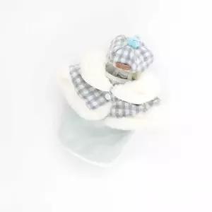 강아지옷 강아지퍼망토 애견의류 패턴 부드러운강아지옷