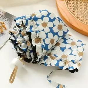 플라워 미니 양우산 5단 양산 암막 초경량 휴대용 미니양산 초경량 휴대용