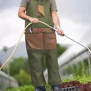 예초기 앞치마 작업복 벌초 목공 원예 안전 보호장비 기안면보호 멜빵