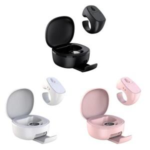 블루투스 링 원격 제어 원클릭 셀카 페이지 넘김 롤러 핑거팁 컨트롤러 (핸드폰 좋아요 스크롤링 핸즈프리)