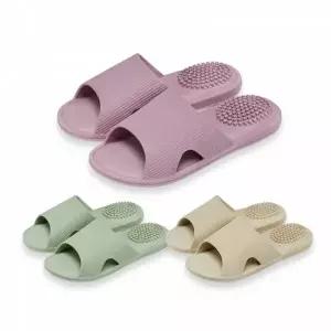 푹신한 지압 거실화 방수 거실용 슬리퍼 실내용 커플