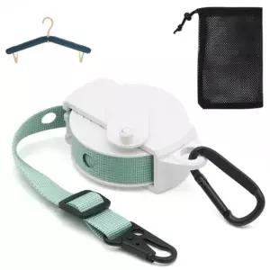 ACEPEED 차량용 캠핑용 휴대용 멀티 로프 데이지체인 C131 그린+옷걸이1개