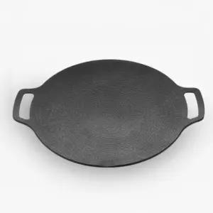 캠핑불판 카나모 캠핑 그리들 무쇠 불맛 직화 바베큐용 특대형 36cm