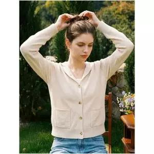 [하프클럽/숲]후디 니트 카디건(SC2GDG1)