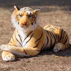 호랑이 인형 대형 인형 실물사이즈 애착인형 장난감 노란호랑이 동물인형