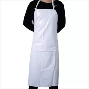 다목적 작업 실험용 PVC 롱커버 방수 앞치마 미술공방