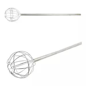 핸드거품기 대형 스텐 계란 거품기 밀가루 반죽기 원형 125cm 7호