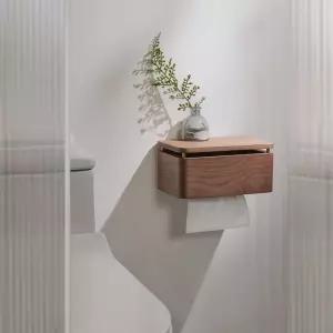 페이퍼타올 대형 디스펜서 케이스 키친타올 거실 원목