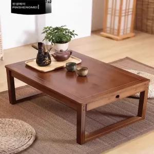 좌식 테이블 일본 교자상 다도용 좌탁 한옥 전통 티테이블 원목 상차림