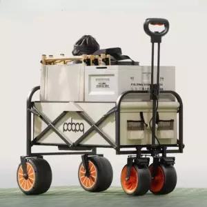 캠핑용 전동 웨건 대형 전동카트 경량 캠핑카트