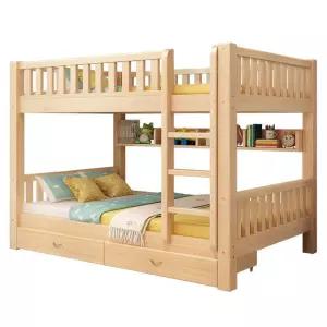 원목 이층 침대 프레임 벙커 베드 조립식 하우스