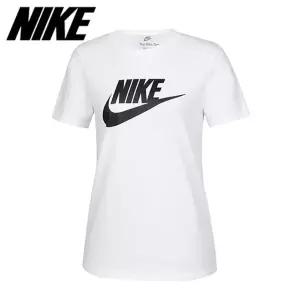 [나이키] 우먼스 스포츠웨어 에센셜 아이콘 퓨처 반팔티 DX7906_100_