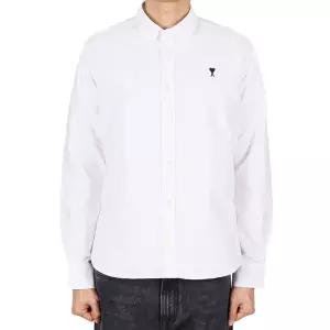 아미 26SS 남성 하트로고 옥스포드 셔츠 내추럴화이트 HSH763 CO0031 168