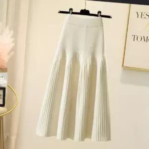 [하프클럽/]여자 가을 겨울 봄 데일리 니트 롱스커트