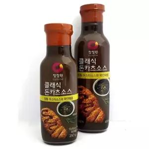 쿨샵 청정원 클래식 돈카츠소스 돈까스 소스 드레싱 돈카츠소스