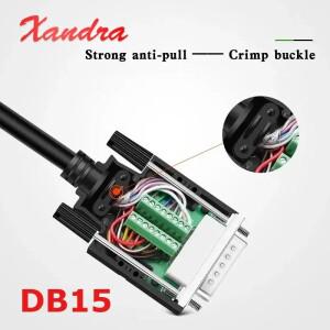 산업용 무납땜 DB15 커넥터 병렬 포트 2열 15핀 브레이크아웃 남성 여성 플러그 D-SUB 터미널 어댑터