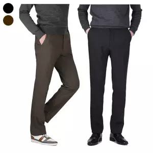 남자 겨울 캐주얼 패턴 기모 면바지 캐주얼 팬츠 LV-L-PT-707