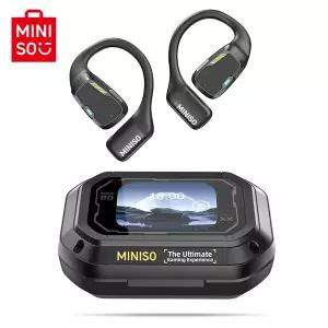 호환  MINISO M98 진정한 무선 오픈 이어 이어 버드 Bluetooth 5.4 귀 13mm 다이나믹 드라이버 OWS 헤드 게