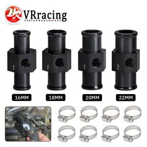 검은 물 온도 게이지 라디에이터 수온 조인트 파이프 센서 18MM 20MM 호스 어댑터
