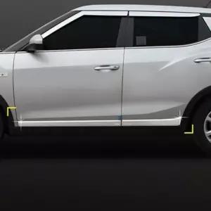 티볼리 사이드 스커트 크롬 몰딩 언더라인 튜닝