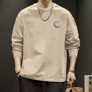 원더우면 남자 가을 티 빅사이즈 긴팔 OPH3