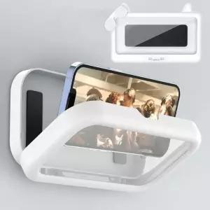 360도 회전 욕실핸드폰거치대 휴대폰 방수 주방 걸이