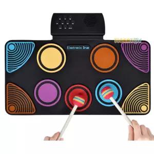 말랑촉감 타격소리 리듬놀이 실리콘드럼 악기교구 음악학습