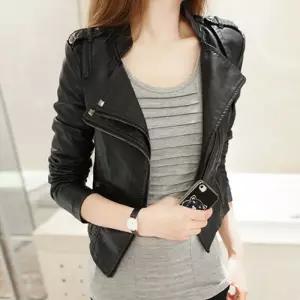 데일리 가죽자켓 여성 가죽점퍼